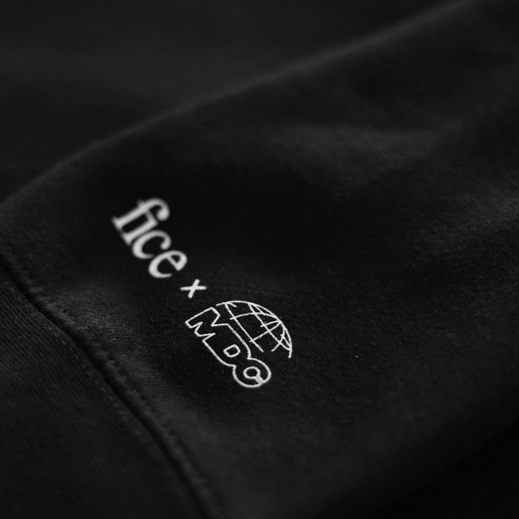 FICE x Millenium Dance Complex  "Trinity" Hoodie - Black/White