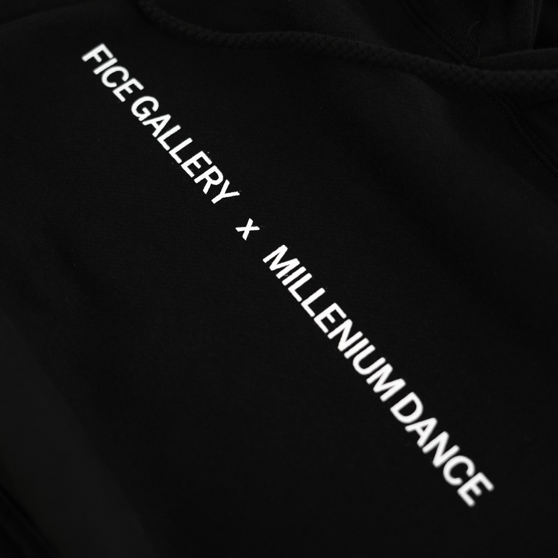 FICE x Millenium Dance Complex  "Trinity" Hoodie - Black/White