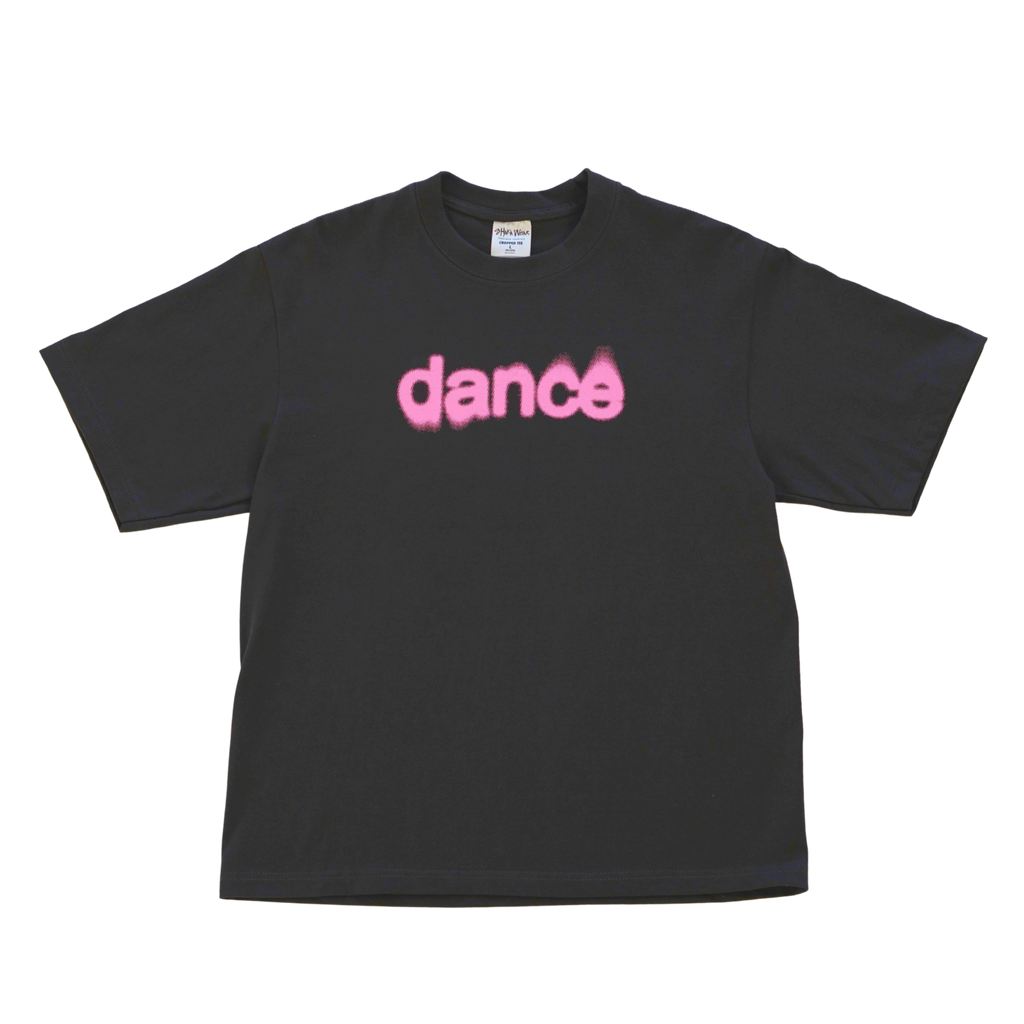 FICE x Millenium Dance Complex "Dance More" Tee - Vintage Black/Pink
