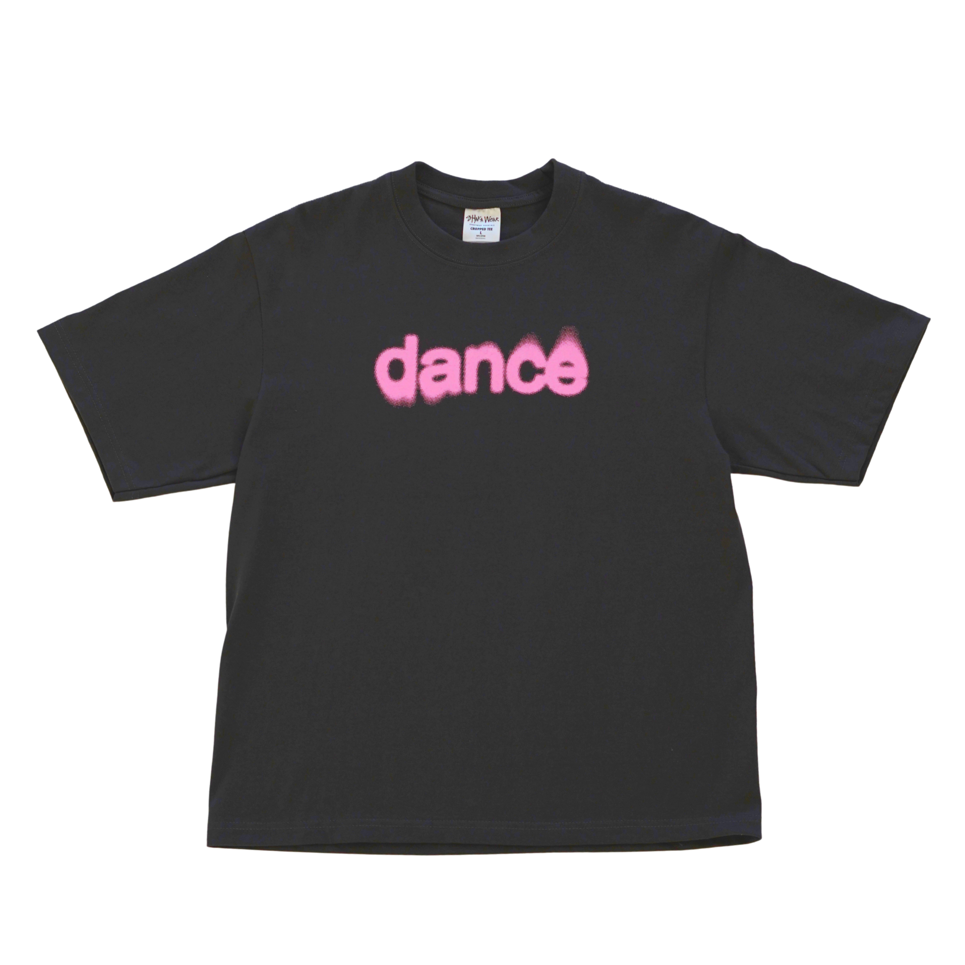 FICE x Millenium Dance Complex "Dance More" Tee - Vintage Black/Pink