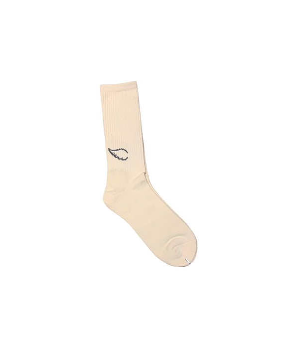 Fice Winged Socks - Cream