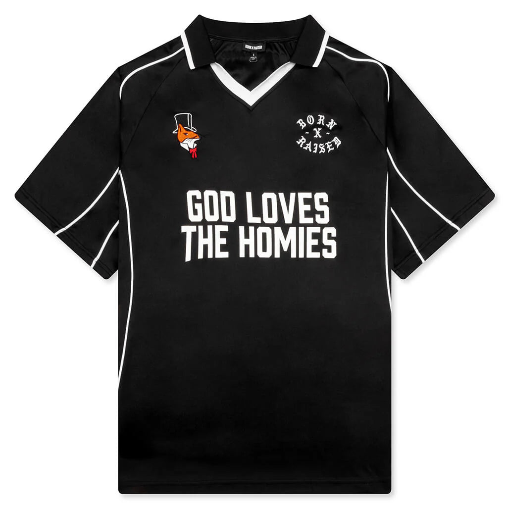 Born X Raised G.L.T.H. Jersey - Black