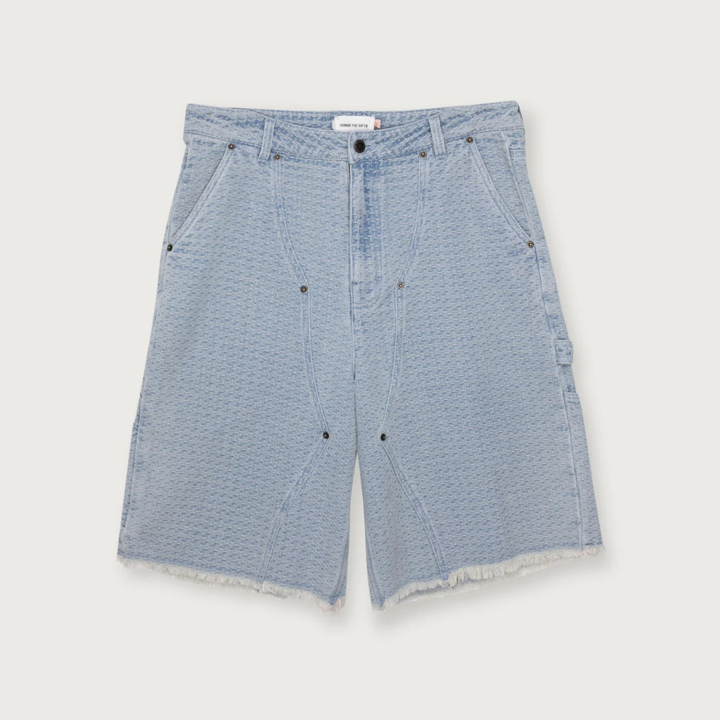 Men's Honor The Gift Vintage Indigo Novelty 11" Shorts - Light Indigo