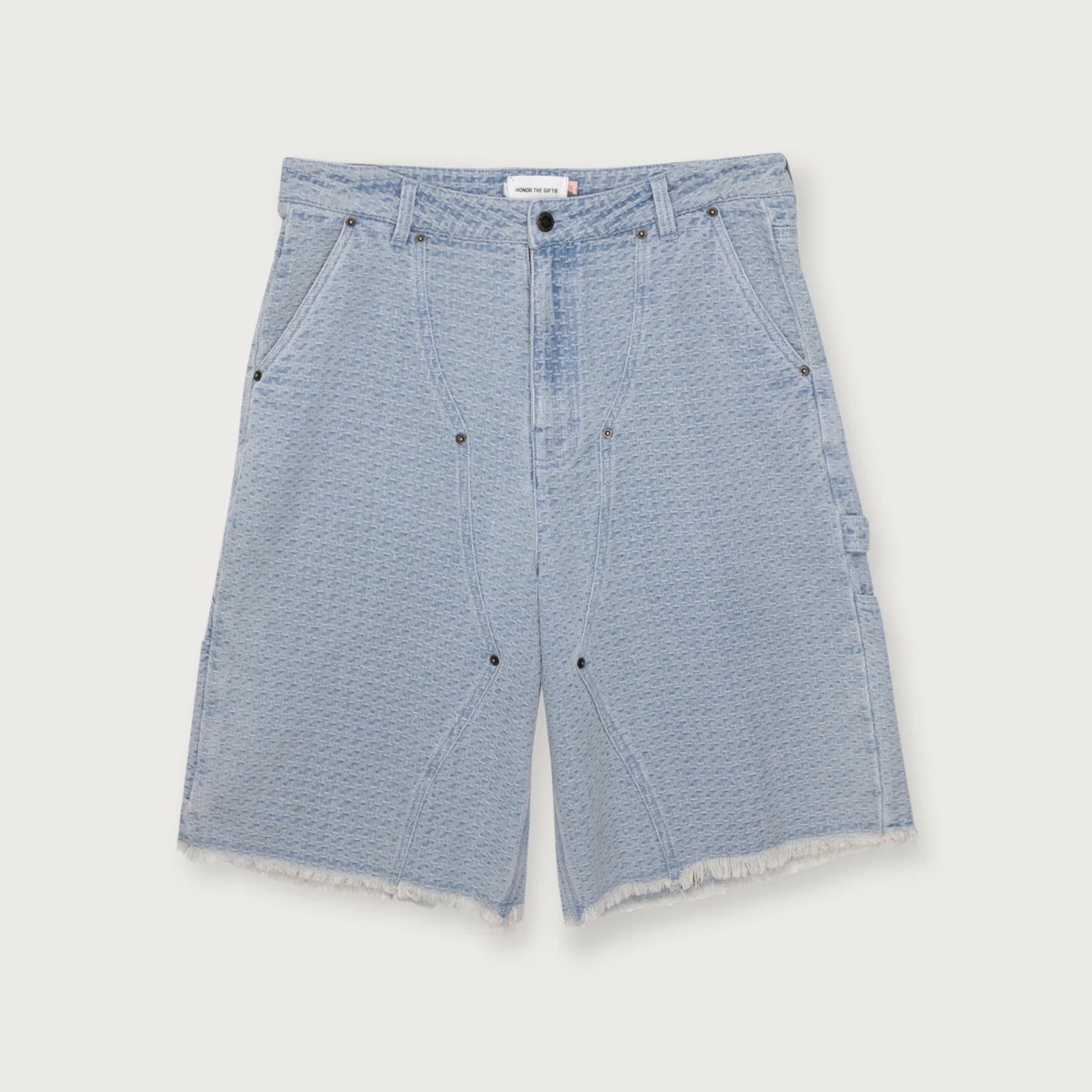 Men's Honor The Gift Vintage Indigo Novelty 11" Shorts - Light Indigo
