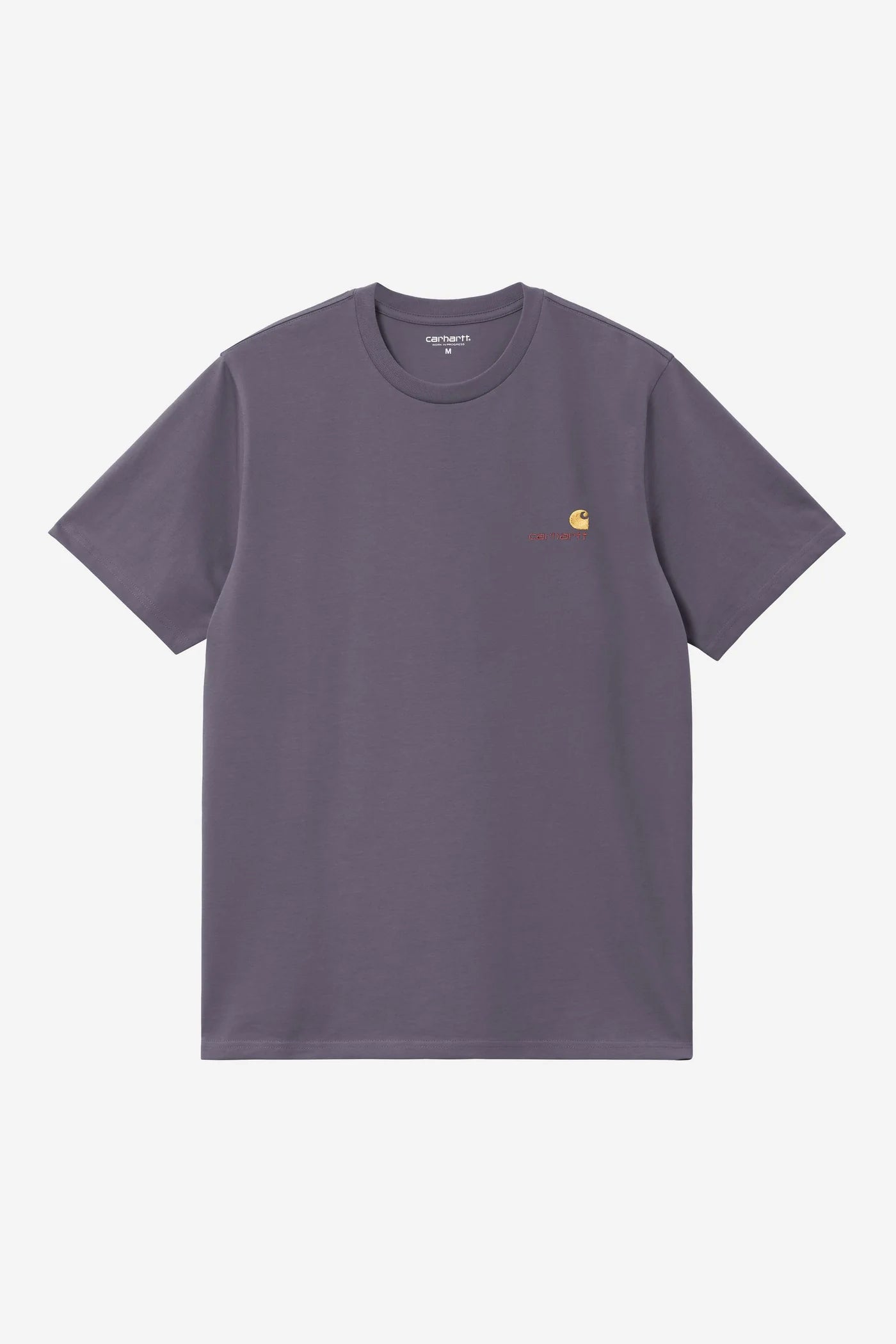 Men's Carhartt WIP American Script T-Shirt - Shady Purple