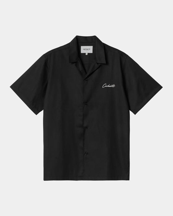 Carhartt WIP Delray T-Shirt - Black/Wax