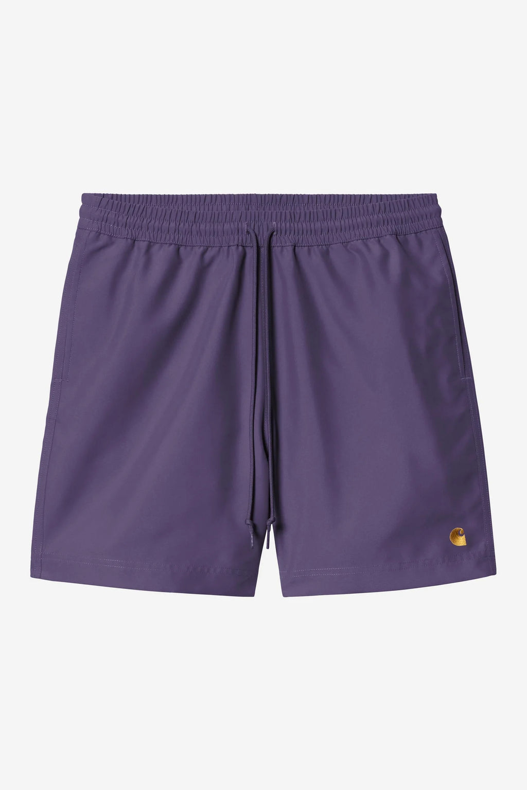 Men's Carhartt WIP Chase Swim Trunks - Shady Purple/Gold