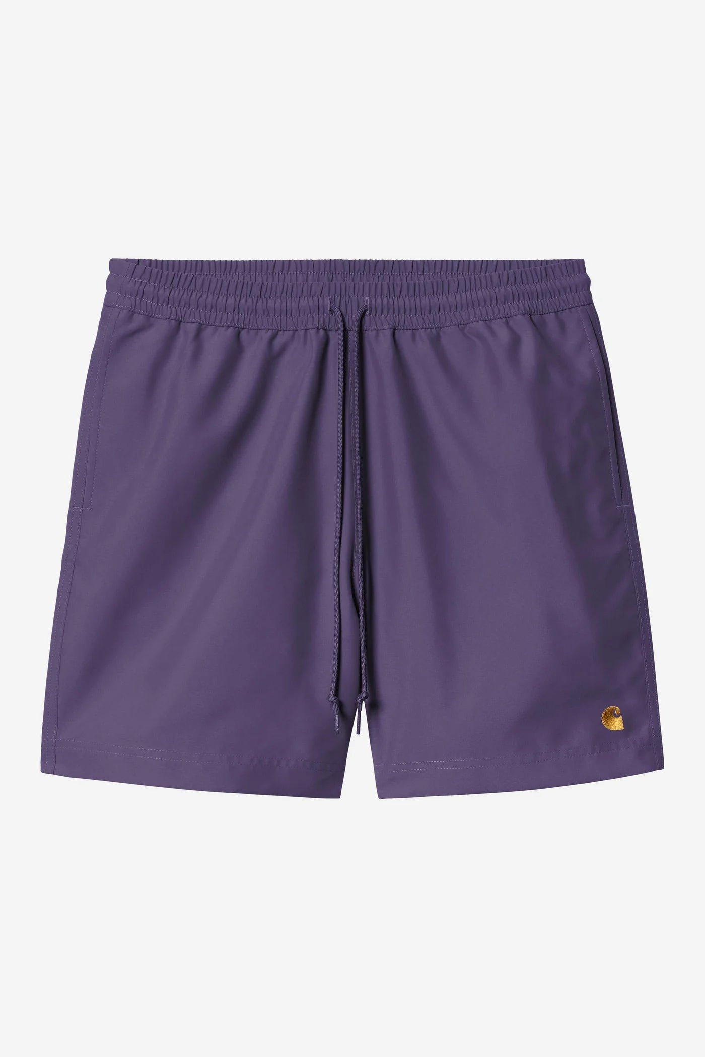 Men's Carhartt WIP Chase Swim Trunks - Shady Purple/Gold