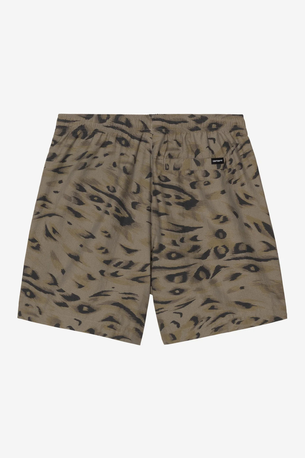 Men's Carhartt WIP Travon Short - Cypress/Black Duck Feather Print