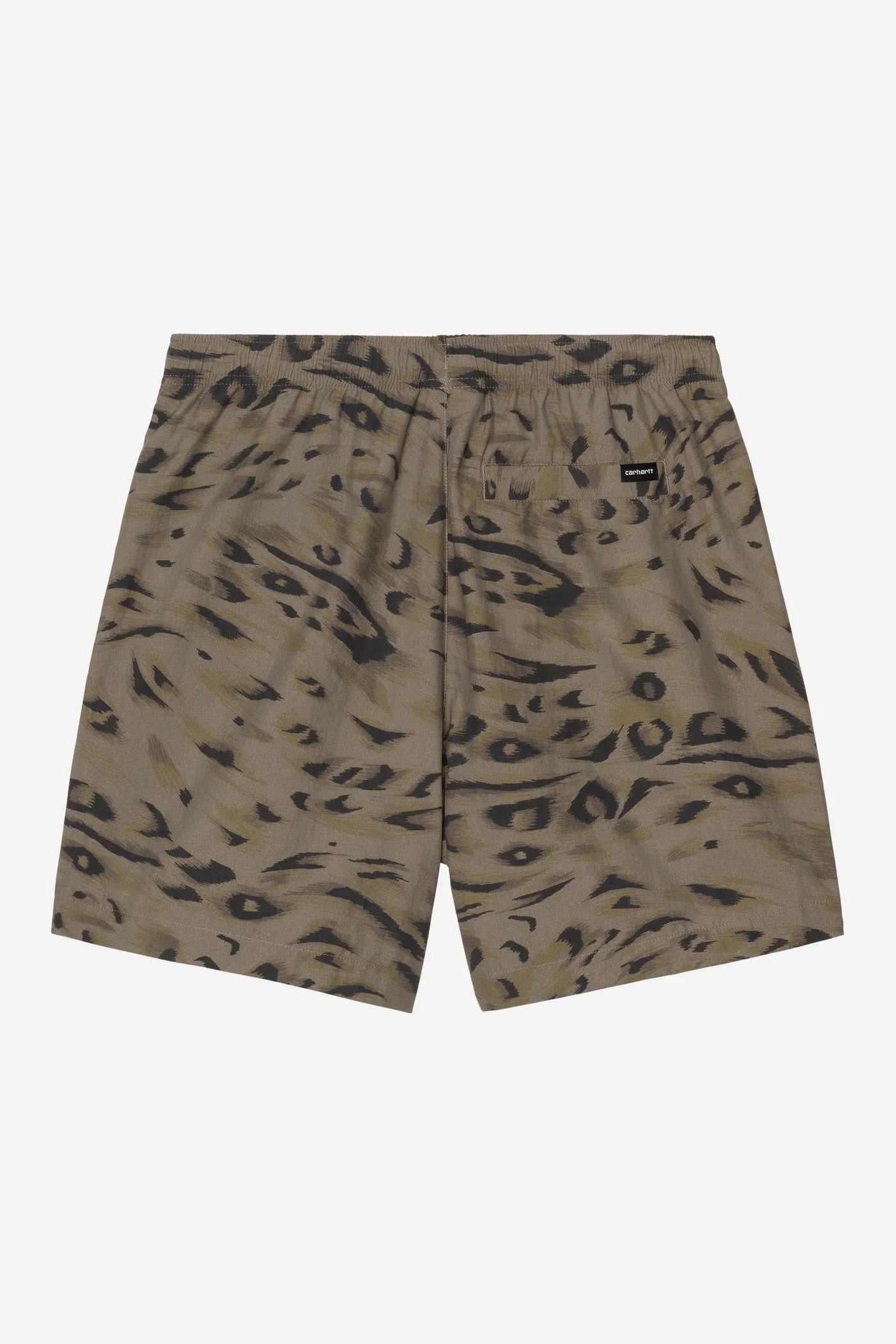 Men's Carhartt WIP Travon Short - Cypress/Black Duck Feather Print