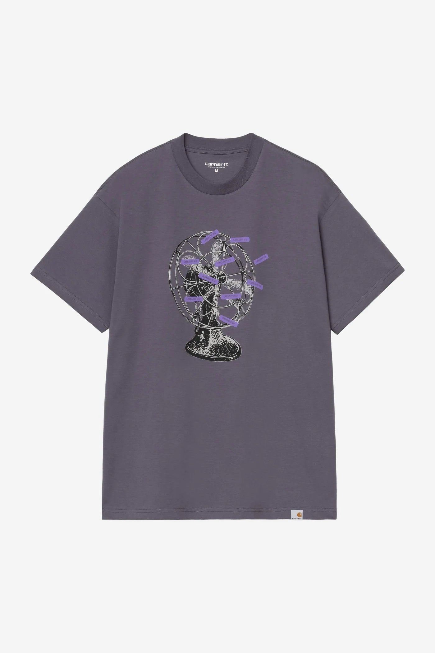 Men's Carhartt WIP Fan T-Shirt - Shady Purple