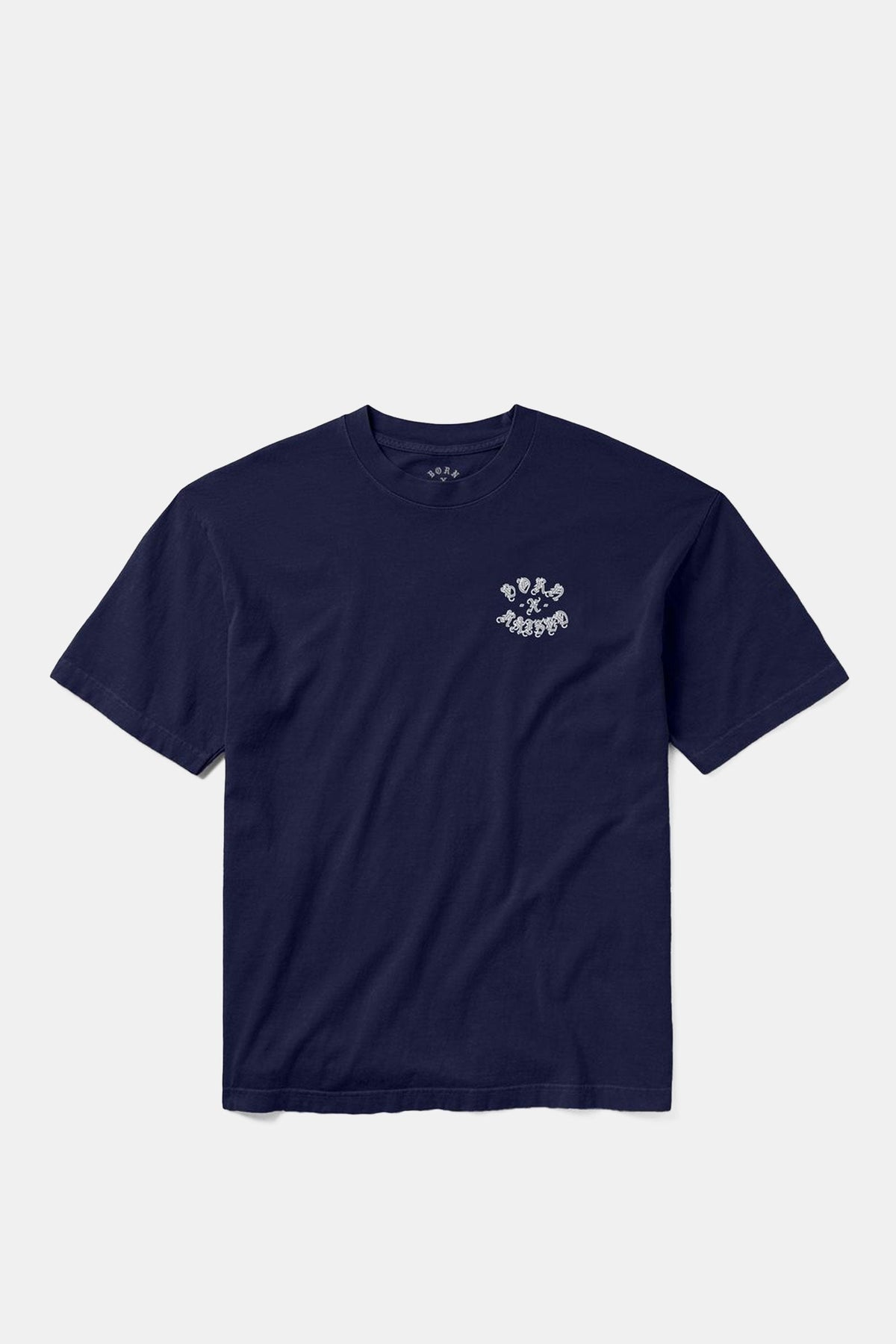 Born X Raised Gothic Rocker Tee - Plum