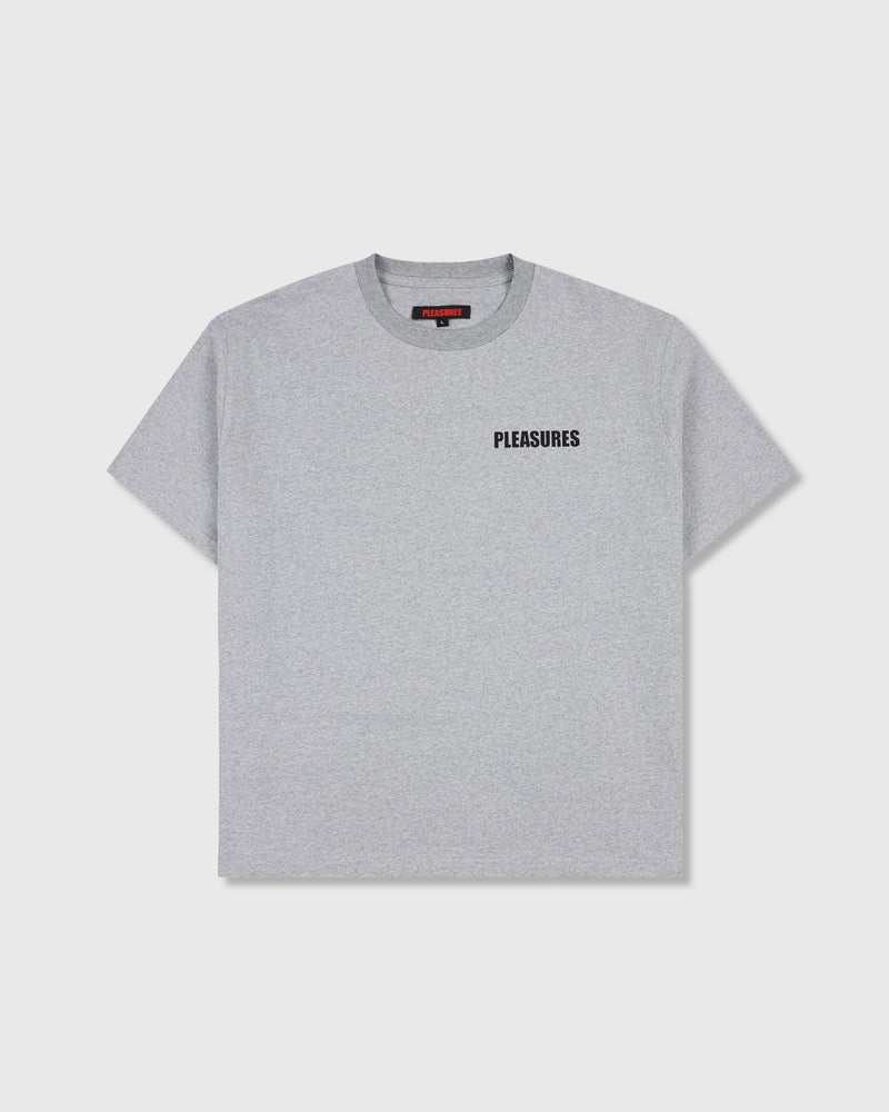 Pleasures Impact Heavyweight Shirt - Grey Melange