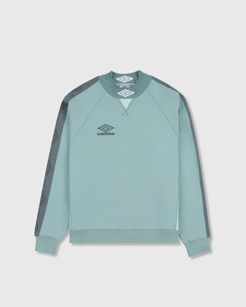 PLEASURES Icons Mockneck - Sage