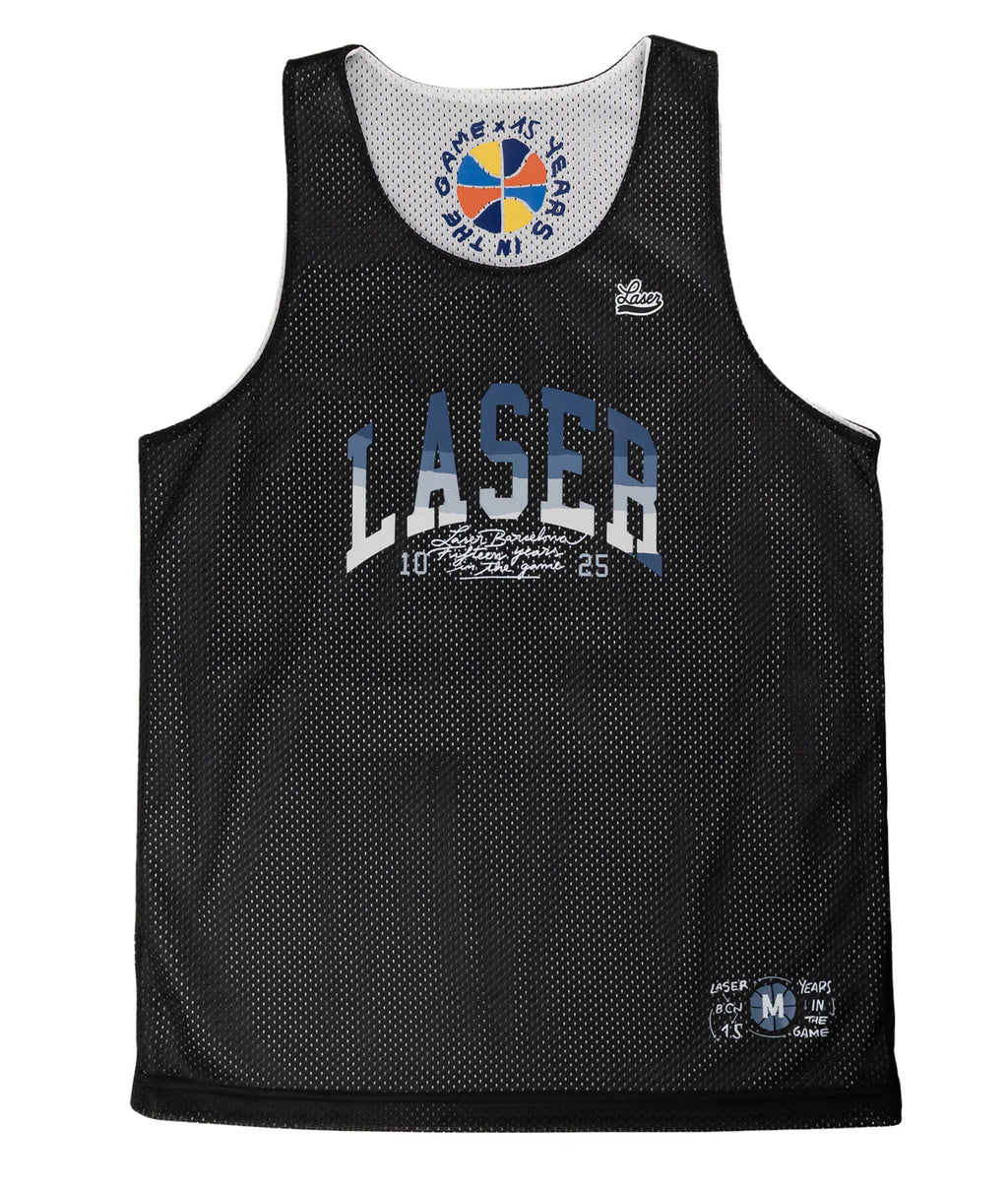 Laser Barcelona 15 Years in The Game Reversible Jersey - Black/White
