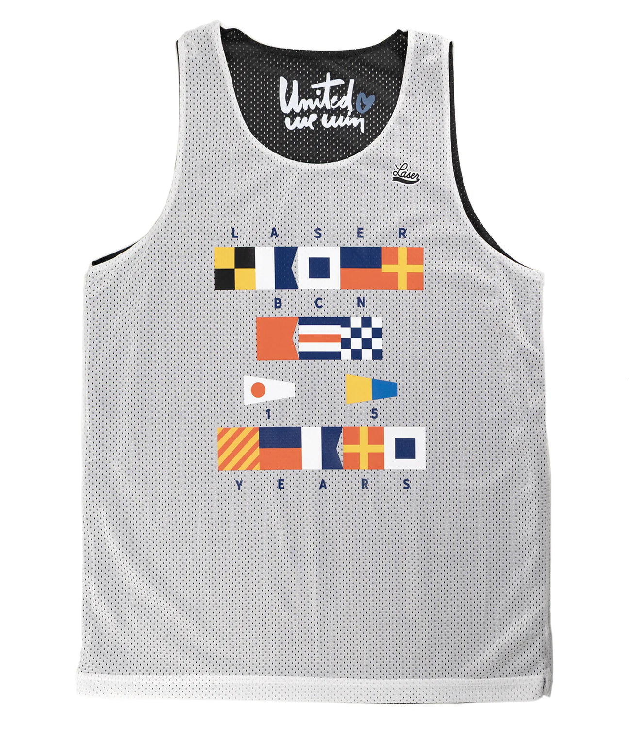 Laser Barcelona 15 Years in The Game Reversible Jersey - Black/White