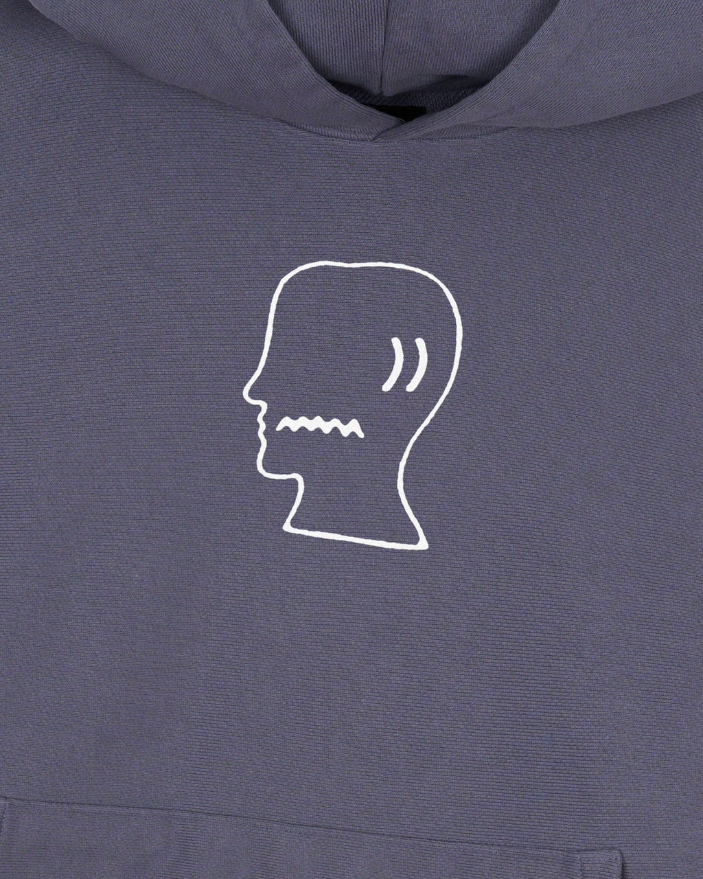 Brain Dead Logohead Hoodie - Slate