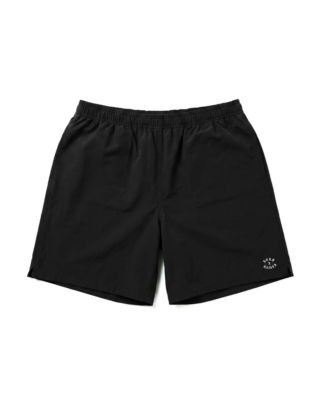 Born X Raised Micro Rocker Boardshort - Black
