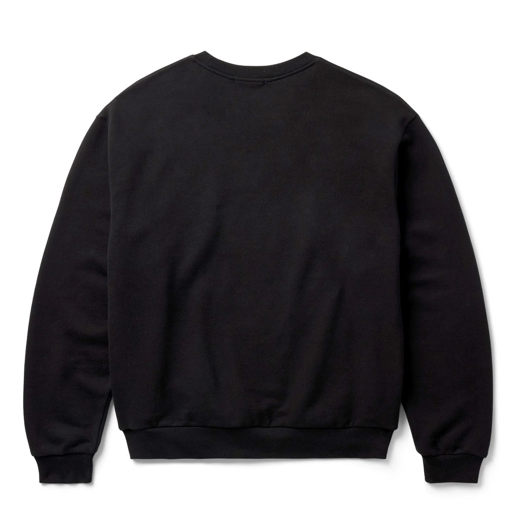 Born X Raised Micro Rocker Crewneck - Black