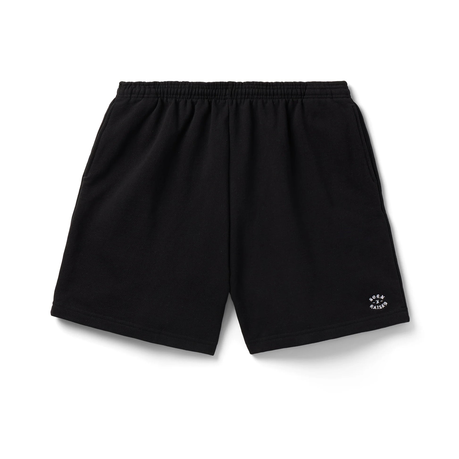 Born X Raised Micro Rocker Sweatshort - Black