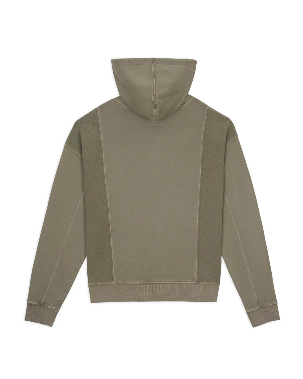 Brain Dead Mendoza Cropped Hoodie - Cement