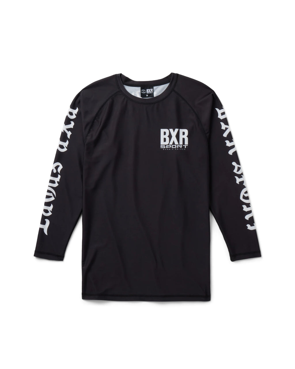 Born X Raised Sport: On The Turf Rashguard - Black