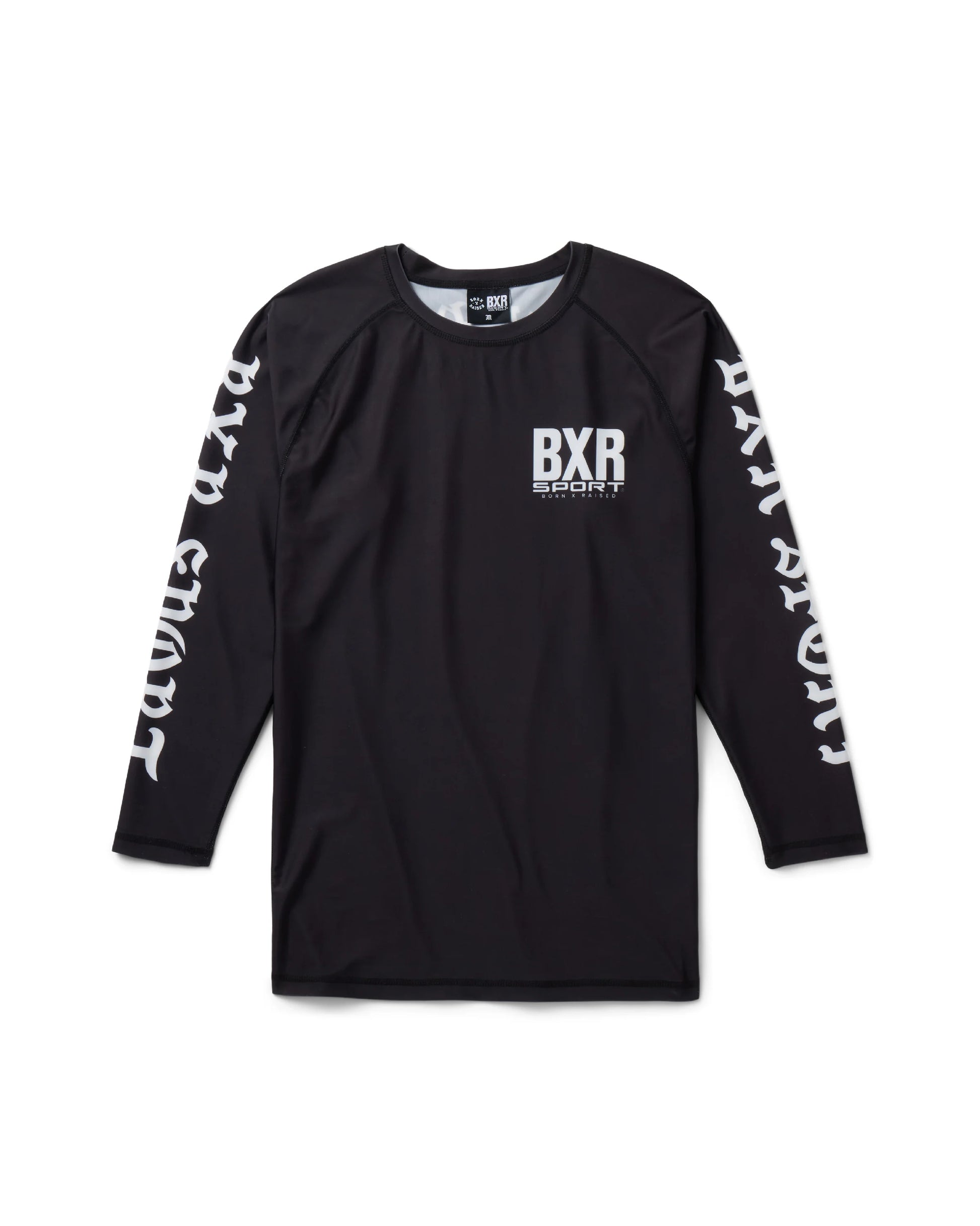 Born X Raised Sport: On The Turf Rashguard - Black