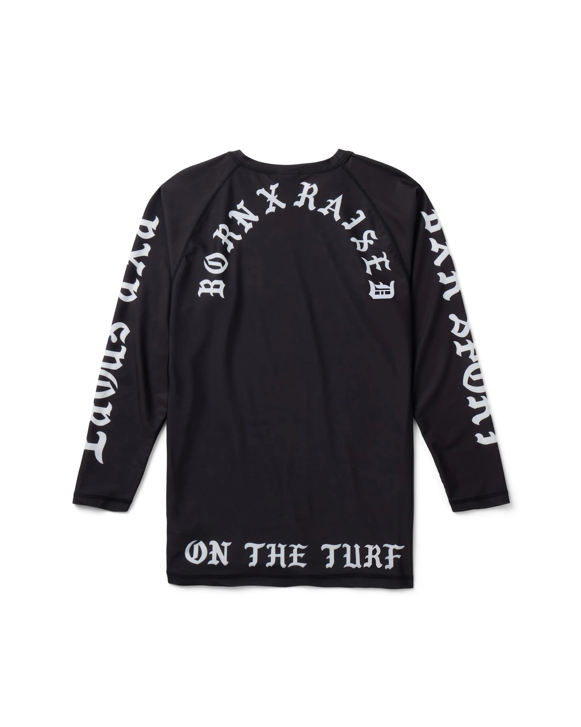 Born X Raised Sport: On The Turf Rashguard - Black