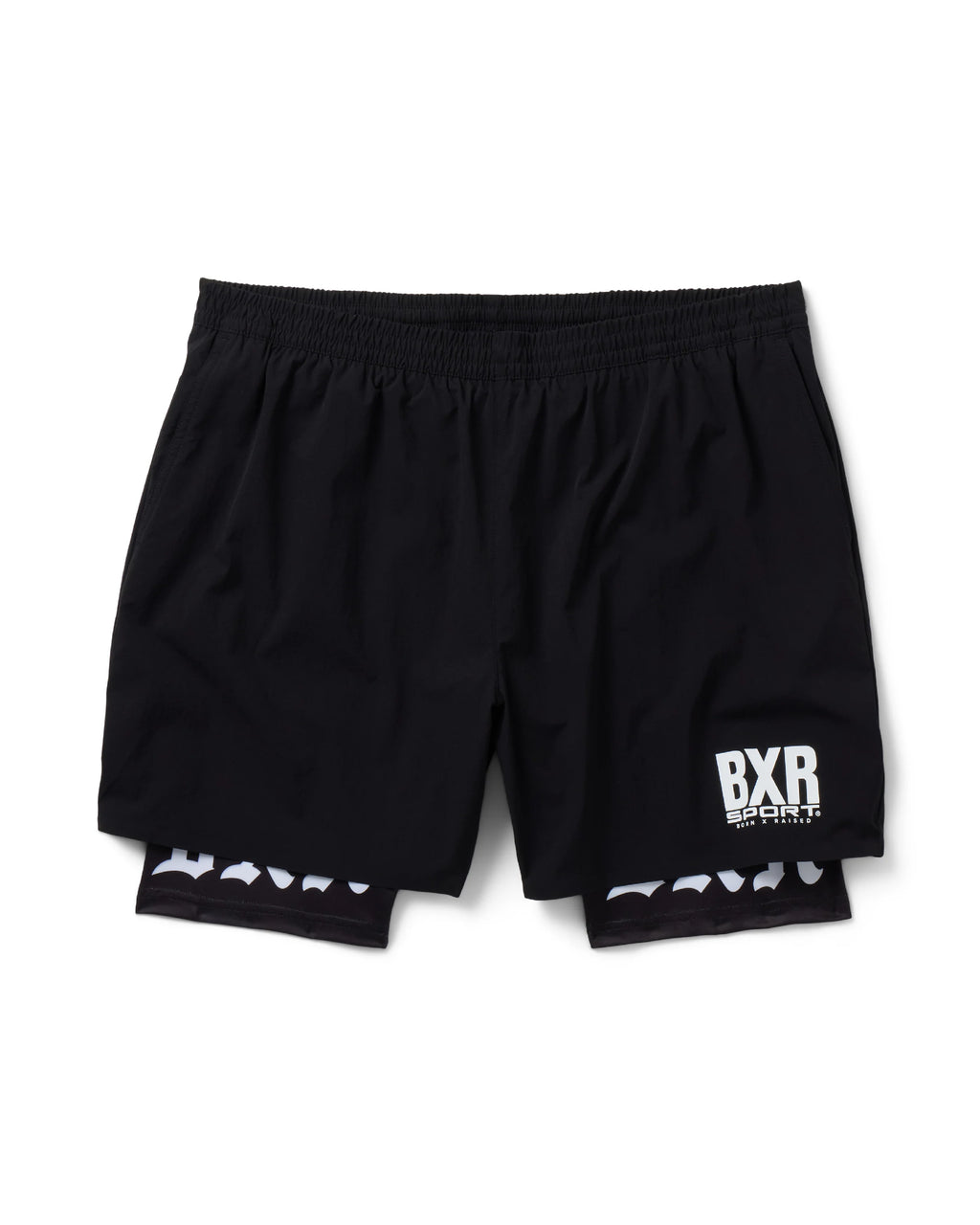 Born X Raised Sport: On The Turf Short - Black