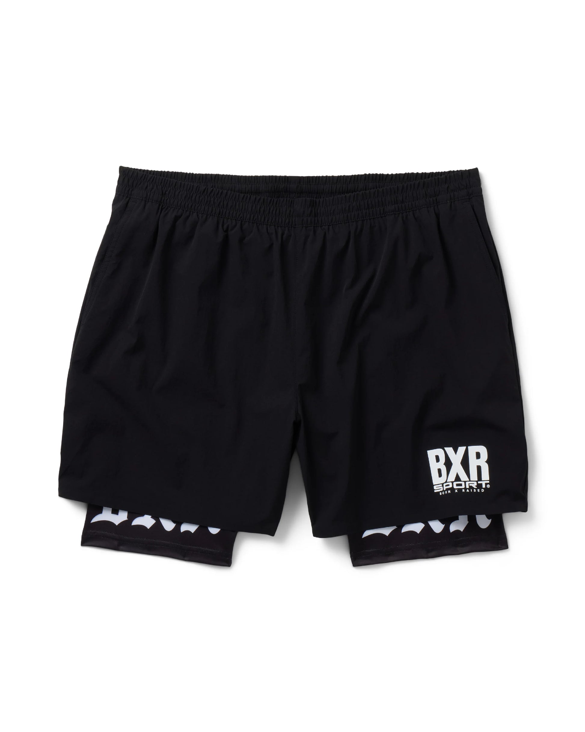 Born X Raised Sport: On The Turf Short - Black