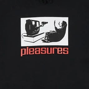 Pleasures TV Hoodie - Black