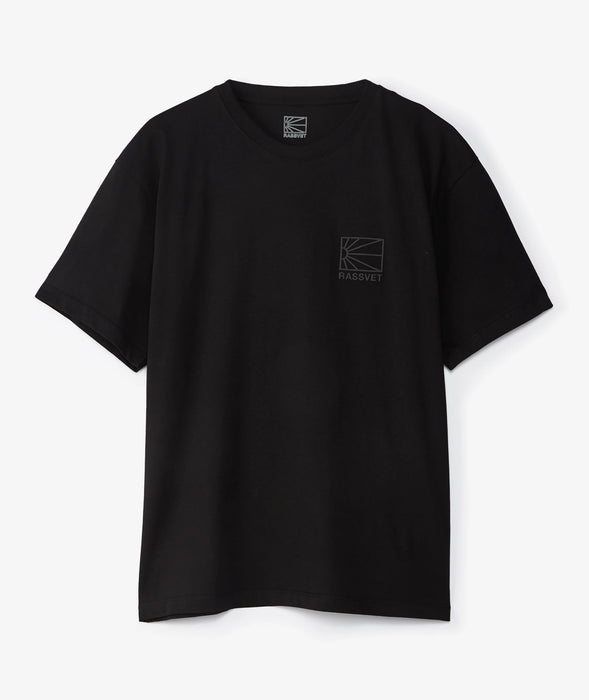 RASSVET Mini Logo Knit T-Shirt - Black