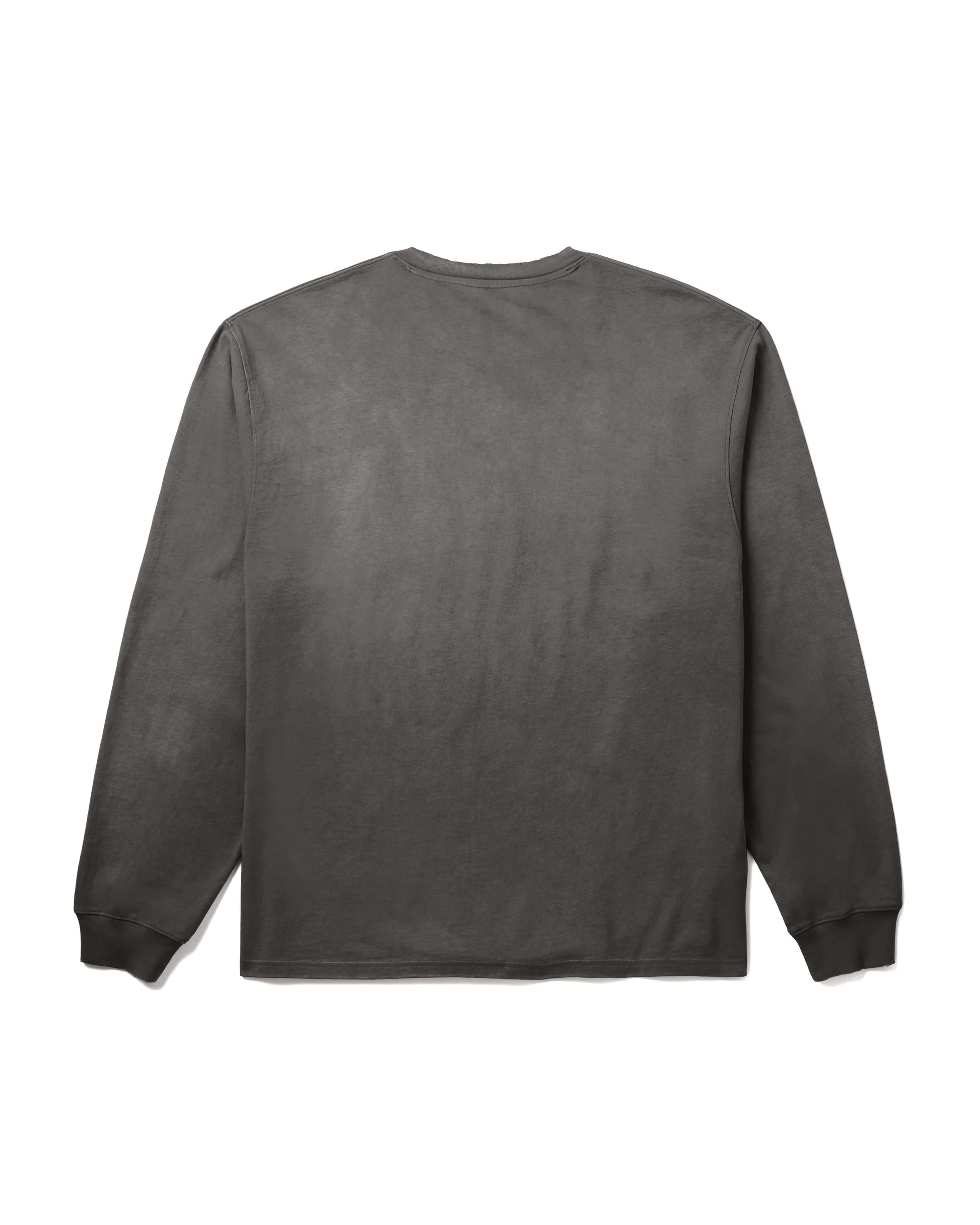 Born X Raised Paranoia Crest L/S Tee - Vintage Black