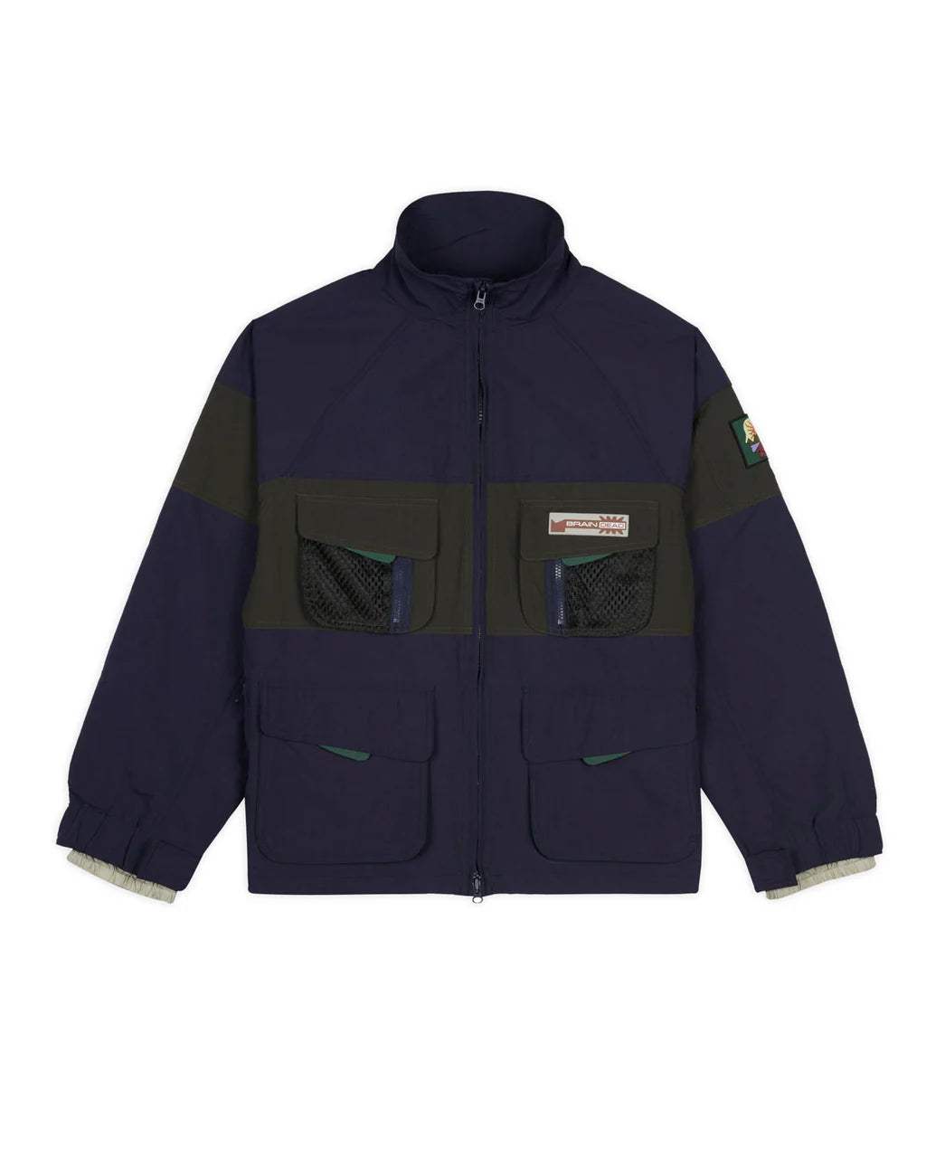 Brain Dead Paneled Snow Jacket - Navy
