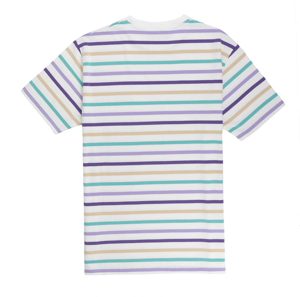 Laser x Rodagira Girona Pocket Tee - Stripes/White