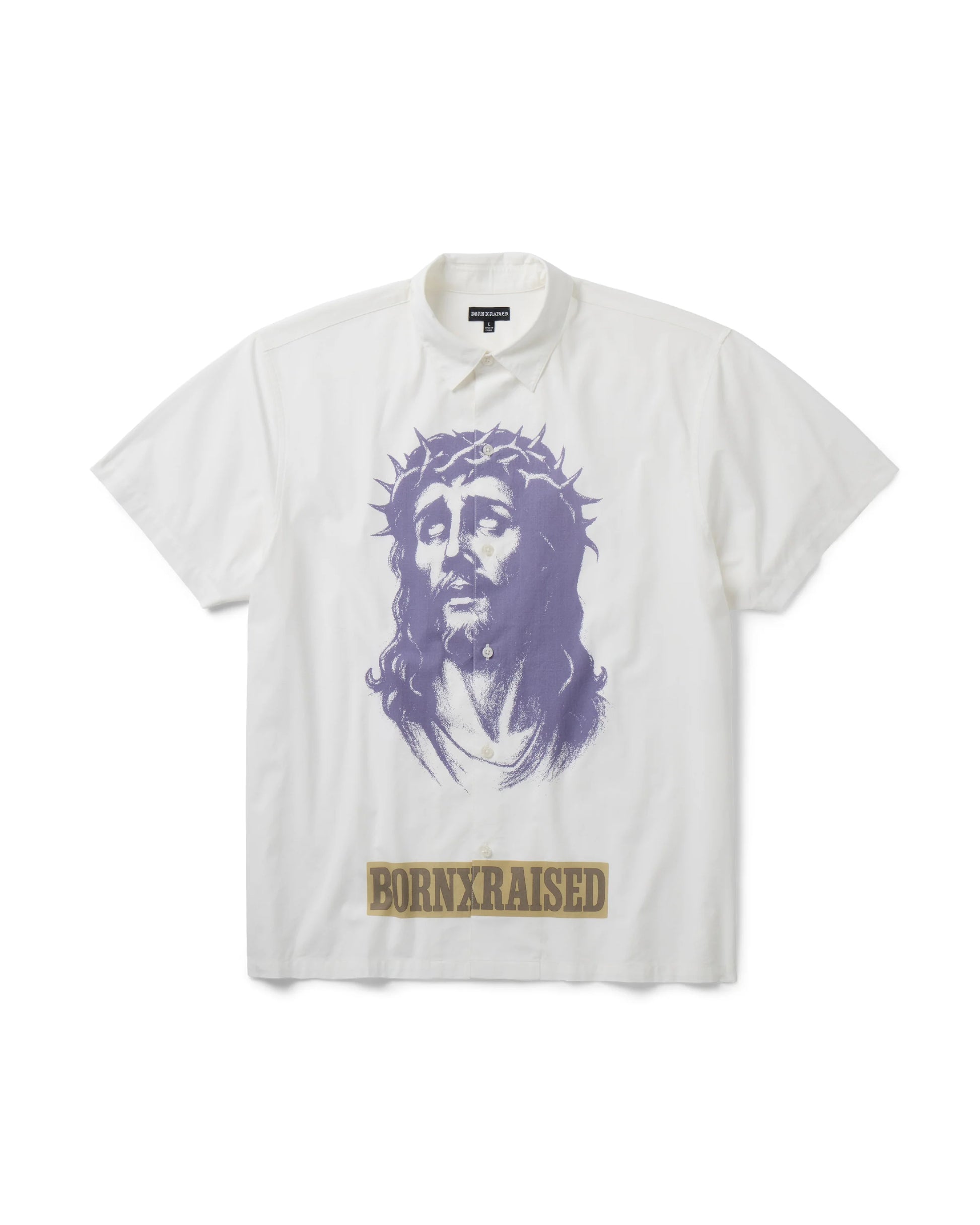 Born X Raised Salvation Button-Up - White