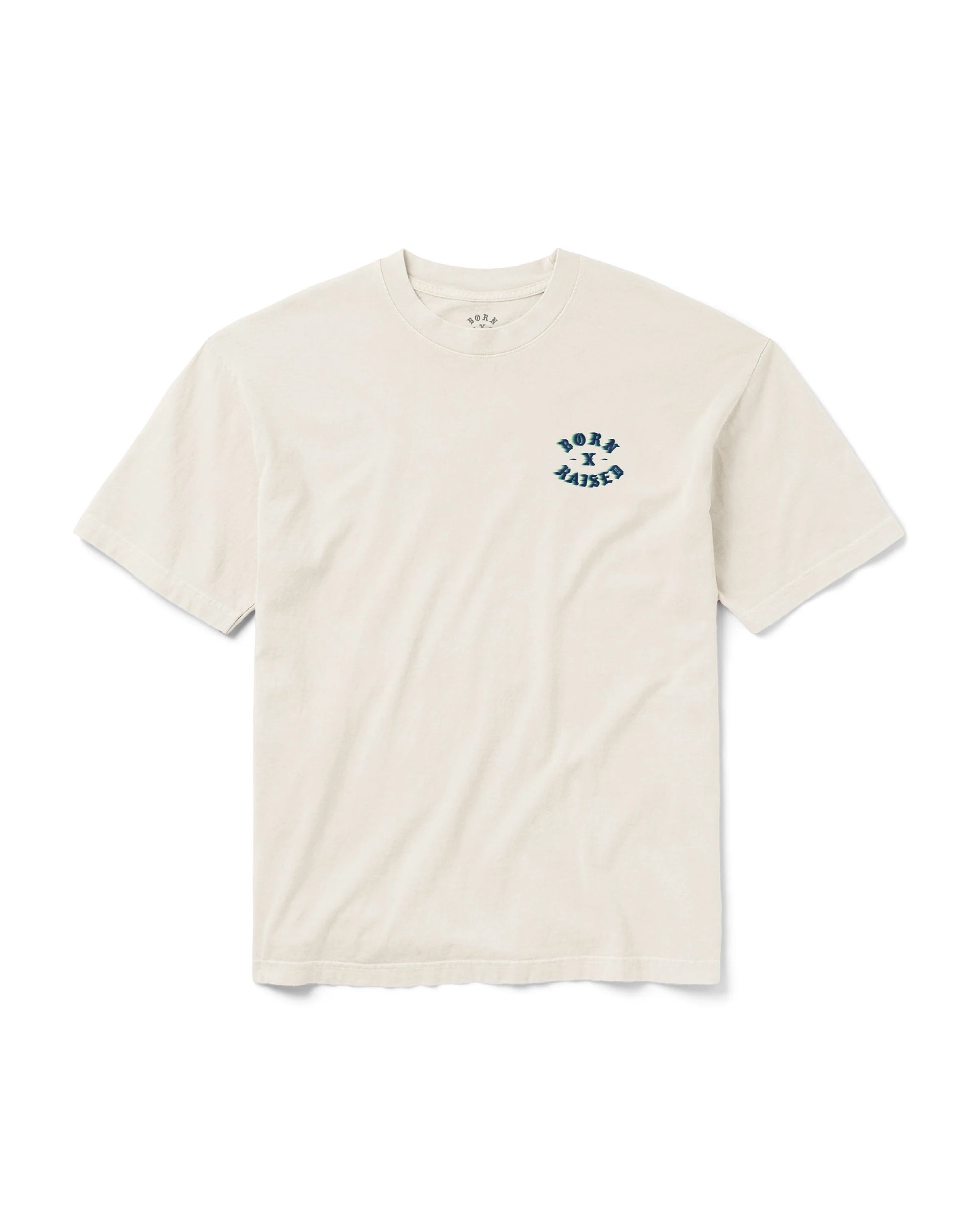 Born X Raised Speed Rocker Tee - Cream