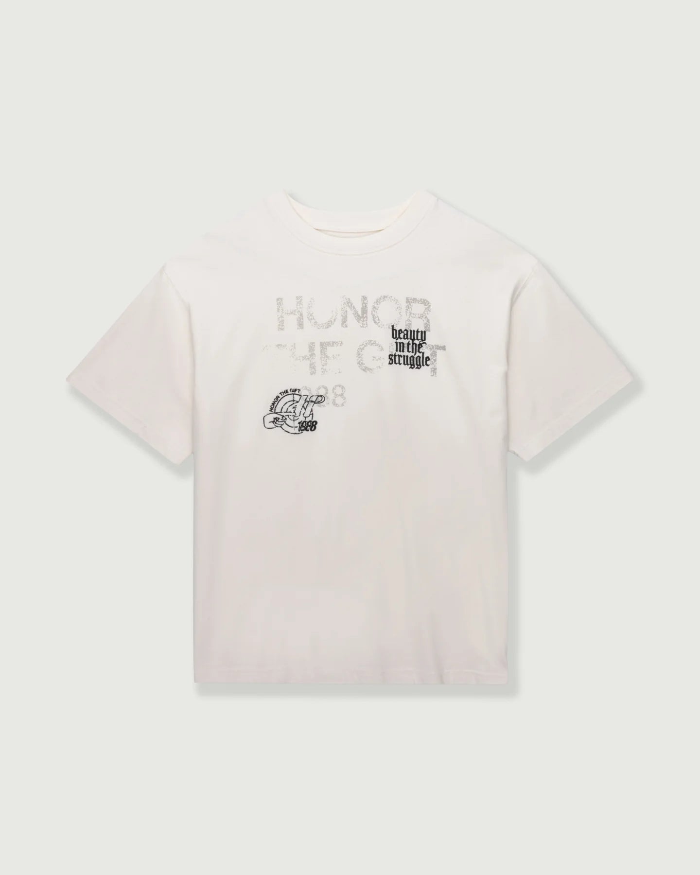 Men's Honor The Gift Beauty in The Struggle SS Tee - White