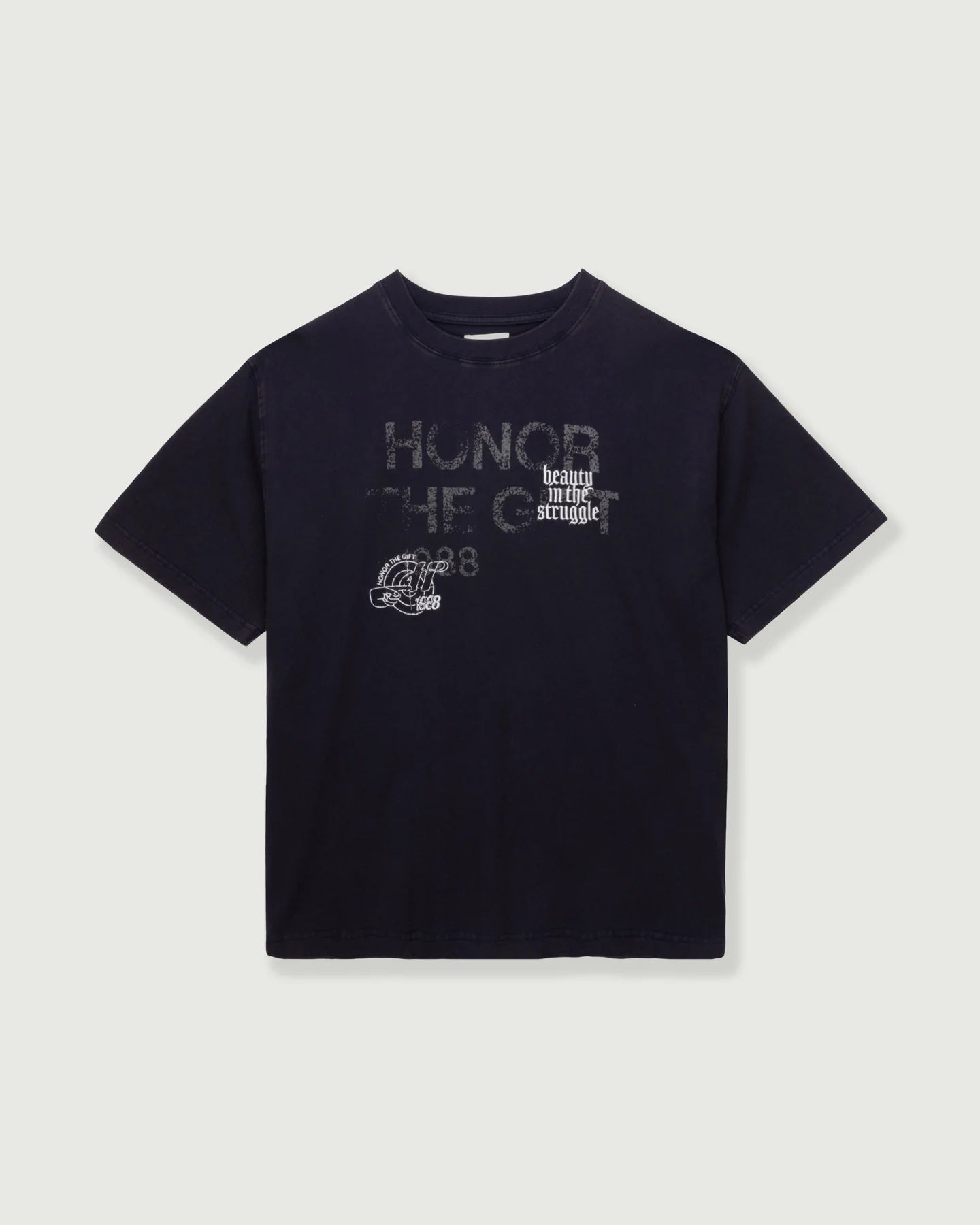 Men's Honor The Gift Beauty in The Struggle SS Tee - Black