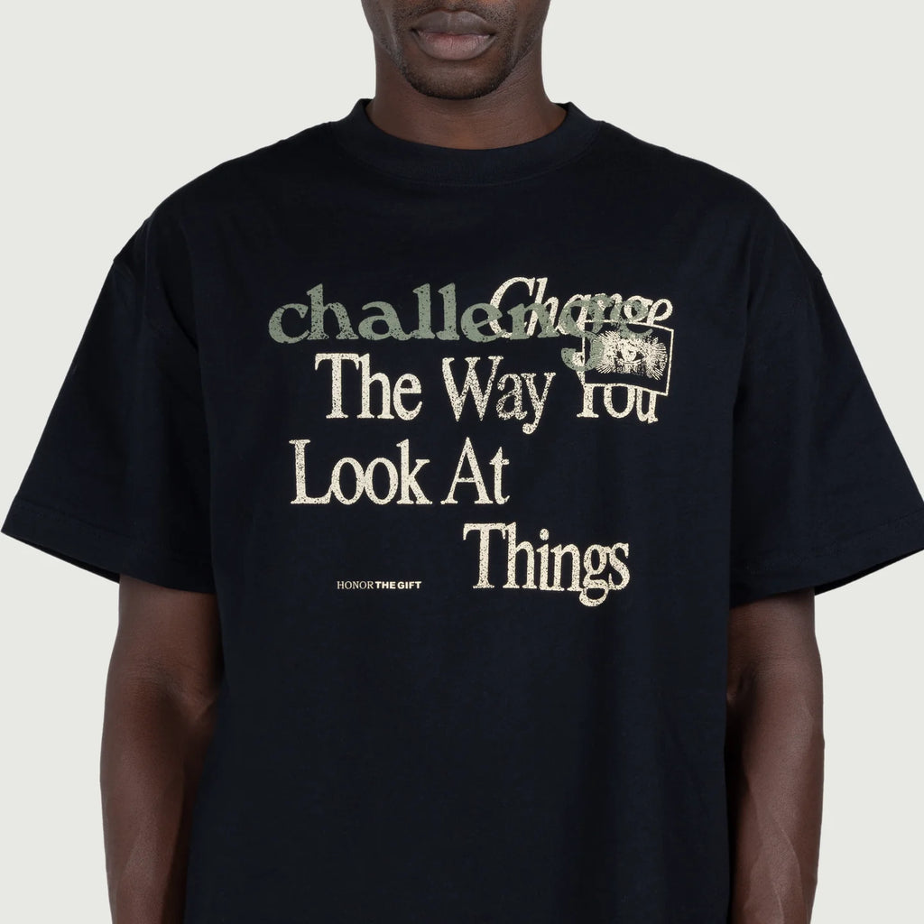 Men's Honor The Gift Challenge SS Tee - Black