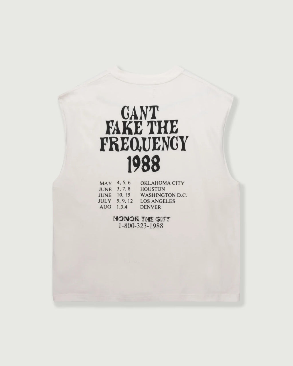 Men's Honor The Gift The Frequency Tank - White