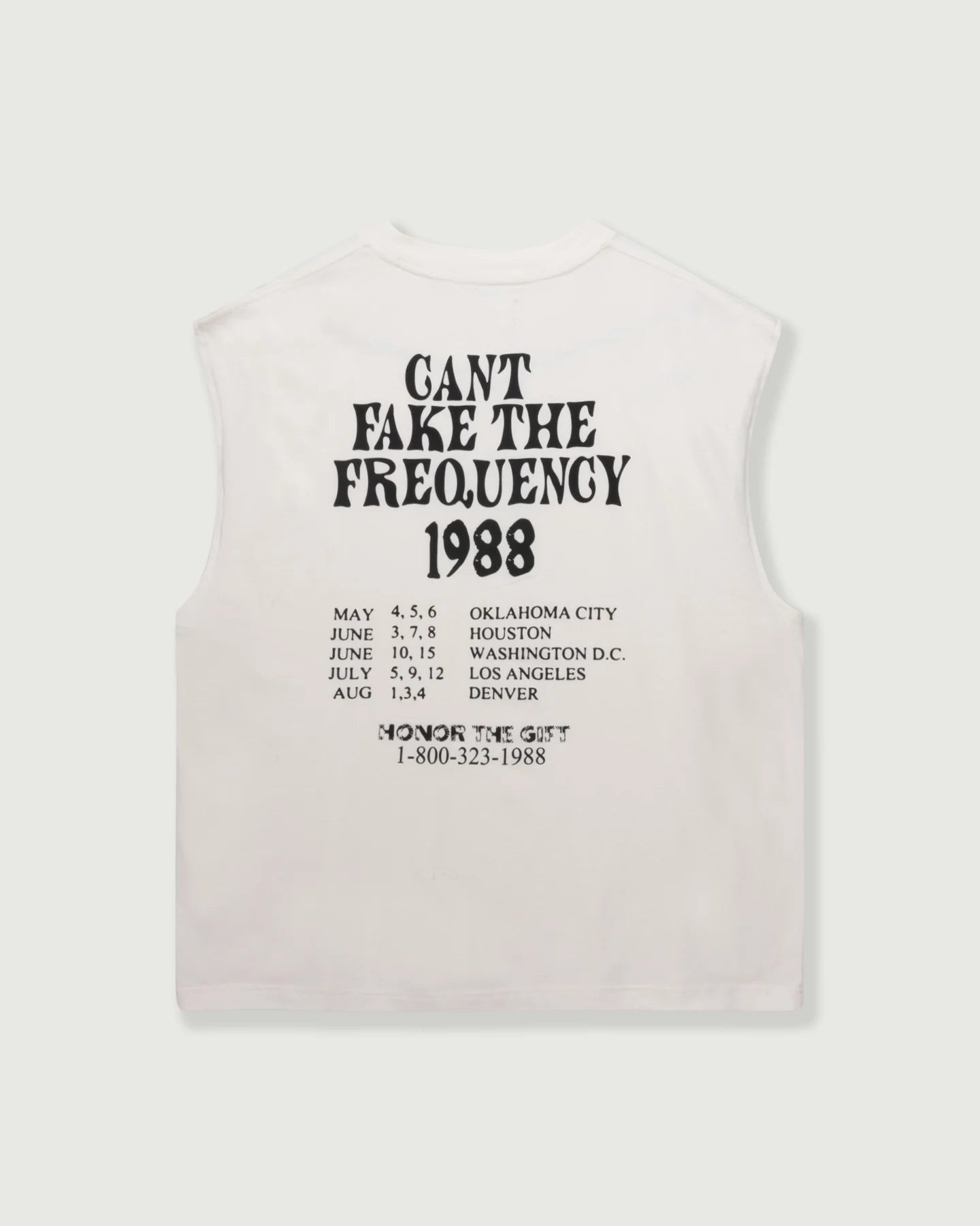Men's Honor The Gift The Frequency Tank - White