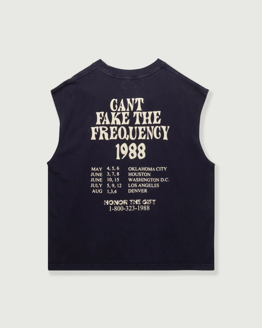 Men's Honor The Gift The Frequency Tank - Navy