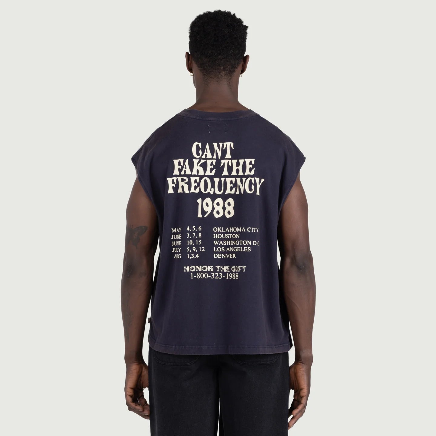 Men's Honor The Gift The Frequency Tank - Navy