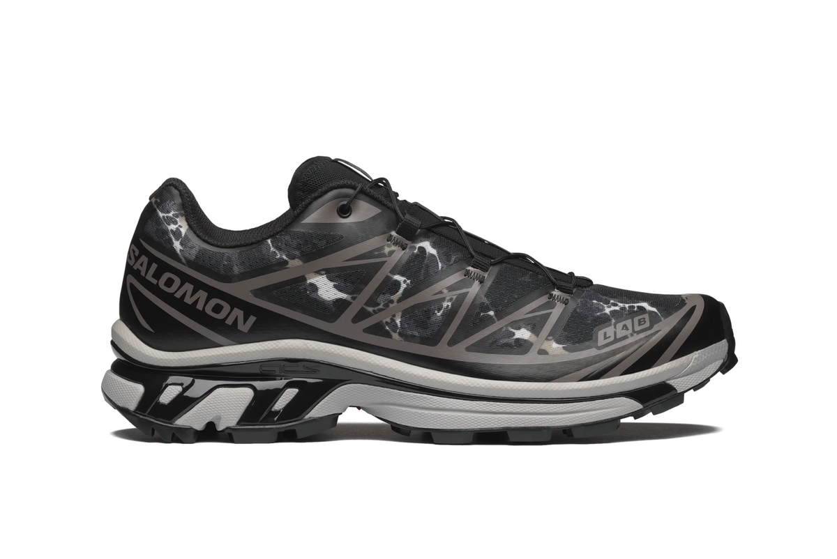 Men's Salomon XT-6 Ghost "Storm Shade" - Black/Dark Gull Gray