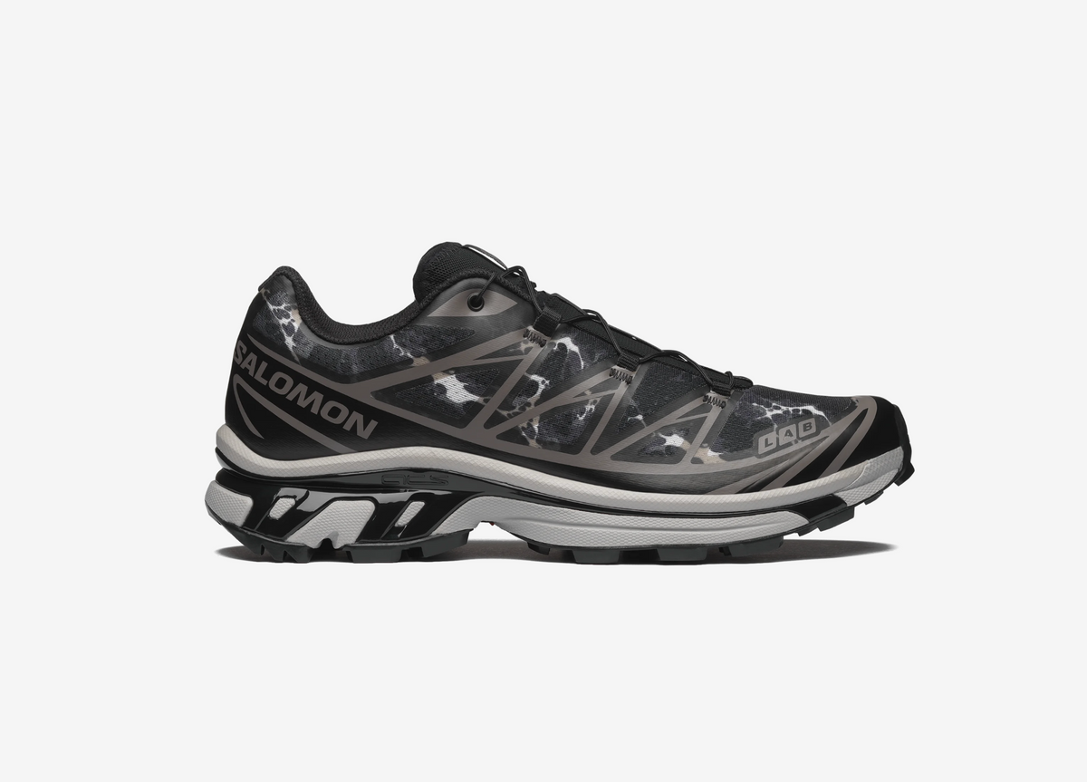 Men's Salomon XT-6 Ghost "Storm Shade" - Black/Dark Gull Gray