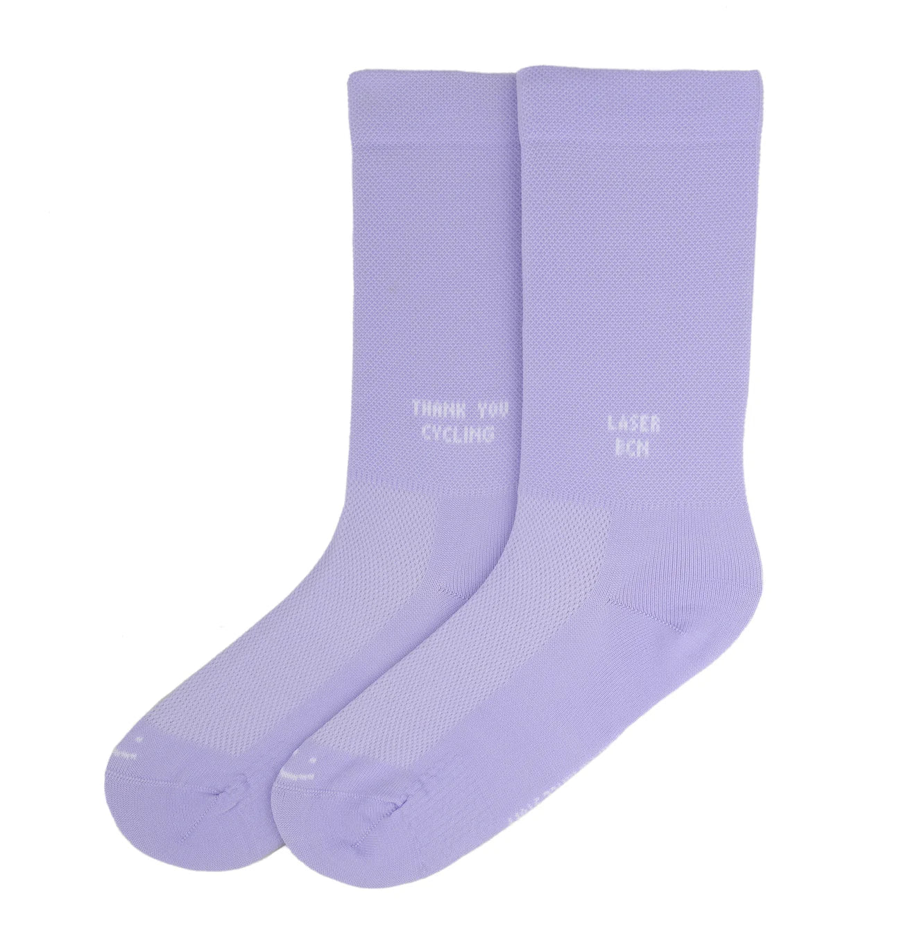 Laser x Rodagira Thank You Cycling Performance Socks - Lavender