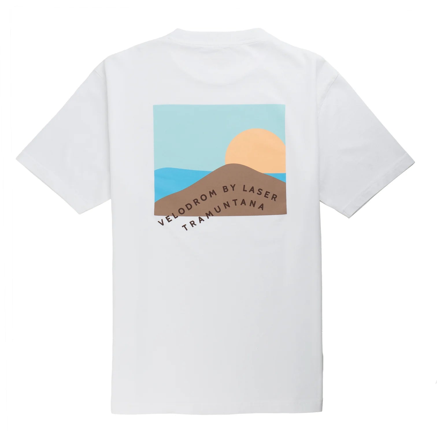 Velodrom by Laser Tramuntana T-Shirt - White