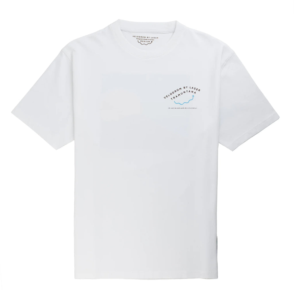 Velodrom by Laser Tramuntana T-Shirt - White