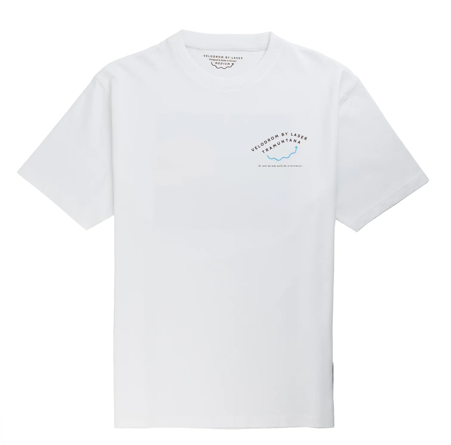 Velodrom by Laser Tramuntana T-Shirt - White